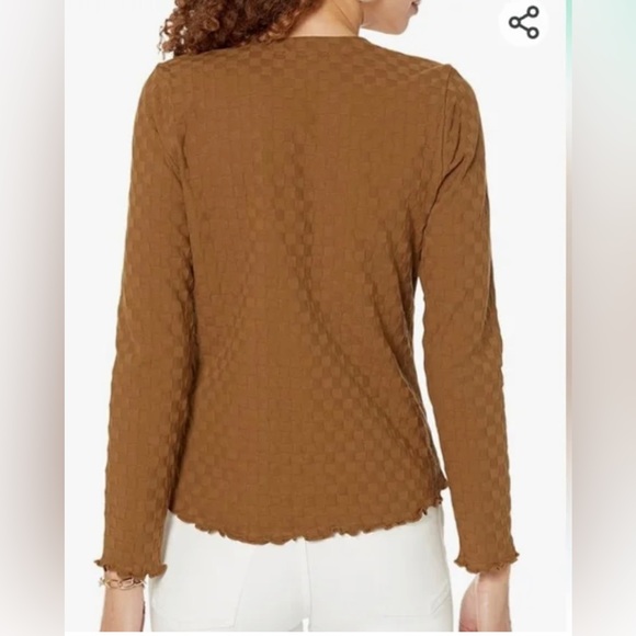 Madewell Chess Check Classic V-Neck Cardigan. Excellent condition. Size XS. - Picture 3 of 9